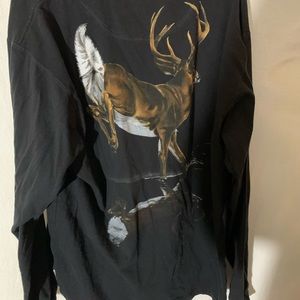 Men’s deer hunting t shirt